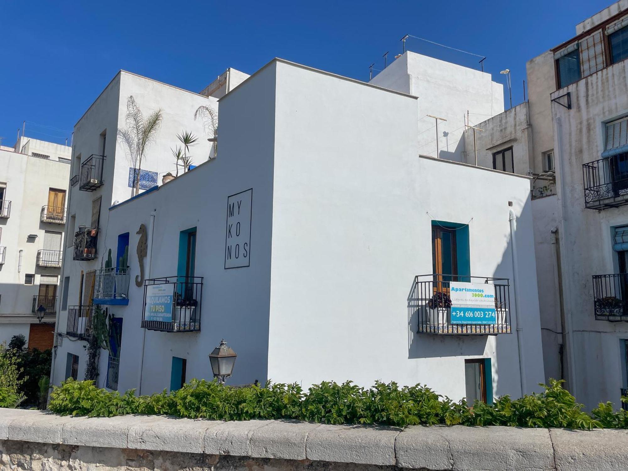 Apartamentos Mykonos 3000 Peñíscola Dış mekan fotoğraf